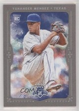2017 Panini Diamond Kings Rookies Grey Framed Yohander Mendez #152 8yu