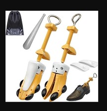 Shoe Stretcher Women Men Pair 4 Way Expander Widener Adjustable Length Width