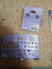 Bulk Lot Of (7) Claire's Jewelry Earrings.MSRP $108 For Lot. NWT