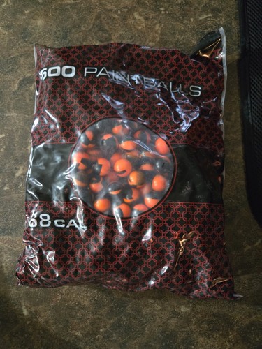 Paintball orange 500 Rounds/empire
