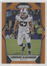 2017 Panini Prizm Orange Prizm 241/275 Lorenzo Alexander #94 1k5