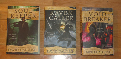 Soul Keeper Trilogy by David Dalglish Keepers Raven Caller Void Breaker