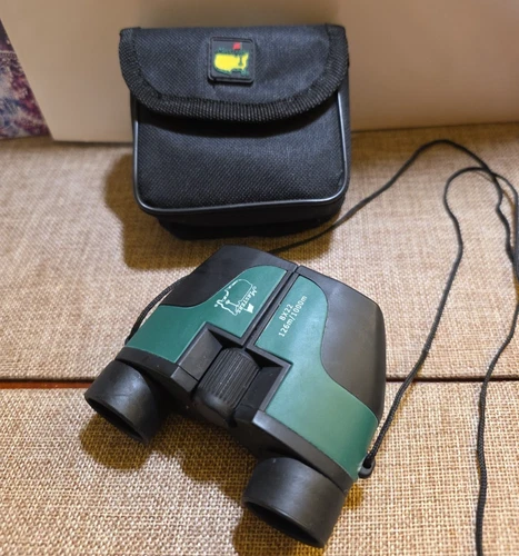 Augusta National Masters golf tournament Small Binoculars with Case