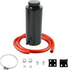 Universal 800ml Car Radiator Coolant Overflow Oil Catch Tank Cooling Catch Black