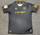 STEVE COOK #5 MATCH WORN QPR 2024/25 AWAY SHIRT: SIGNED ITEM: SUPERB + BONUS !!!