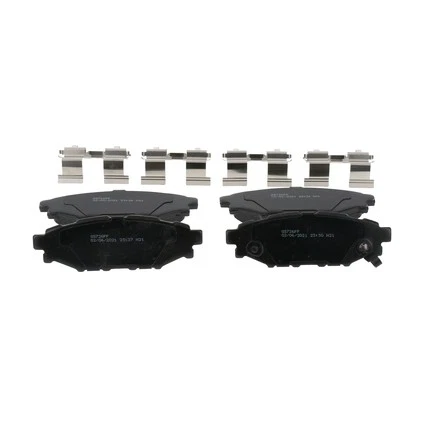 Juego de pastillas de freno de disco de cerámica de parada rápida Wagner ZD1114 Foto 3 de 4