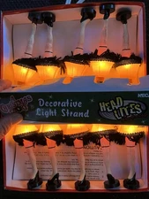 *30 A CHRISTMAS STORY HAND PAINTED DECORATIVE 10 LEG LAMP LIGHTS Sets Warner Bro