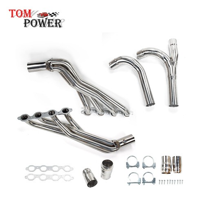 #ad #ad Long Tube Exhaust Headers Y Pipe for 2014–2017 Chevy GMC 1500 5.3L 6.2L V8 $263.92