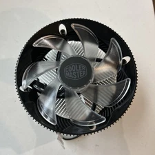 Cooler Master I70C (Copper Core) Mini CPU Cooler 12cm LED Blue Light Quiet Co...
