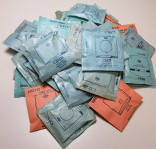LOTE DE CRISTALES DE RELOJ GS SUC PARA RELOJERO FLEXOGRÁFICO TIMEX NUEVO STOCK ANTIGUO #209