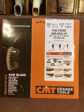 CMT 285.660.10 , 10” 60 Tooth ATB, WOOD Orange chrome full kerf, Italy