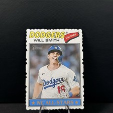 2026 Topps Heritage- #282 Will Smith Deckle Edge Parallel SP-  LA Dodgers