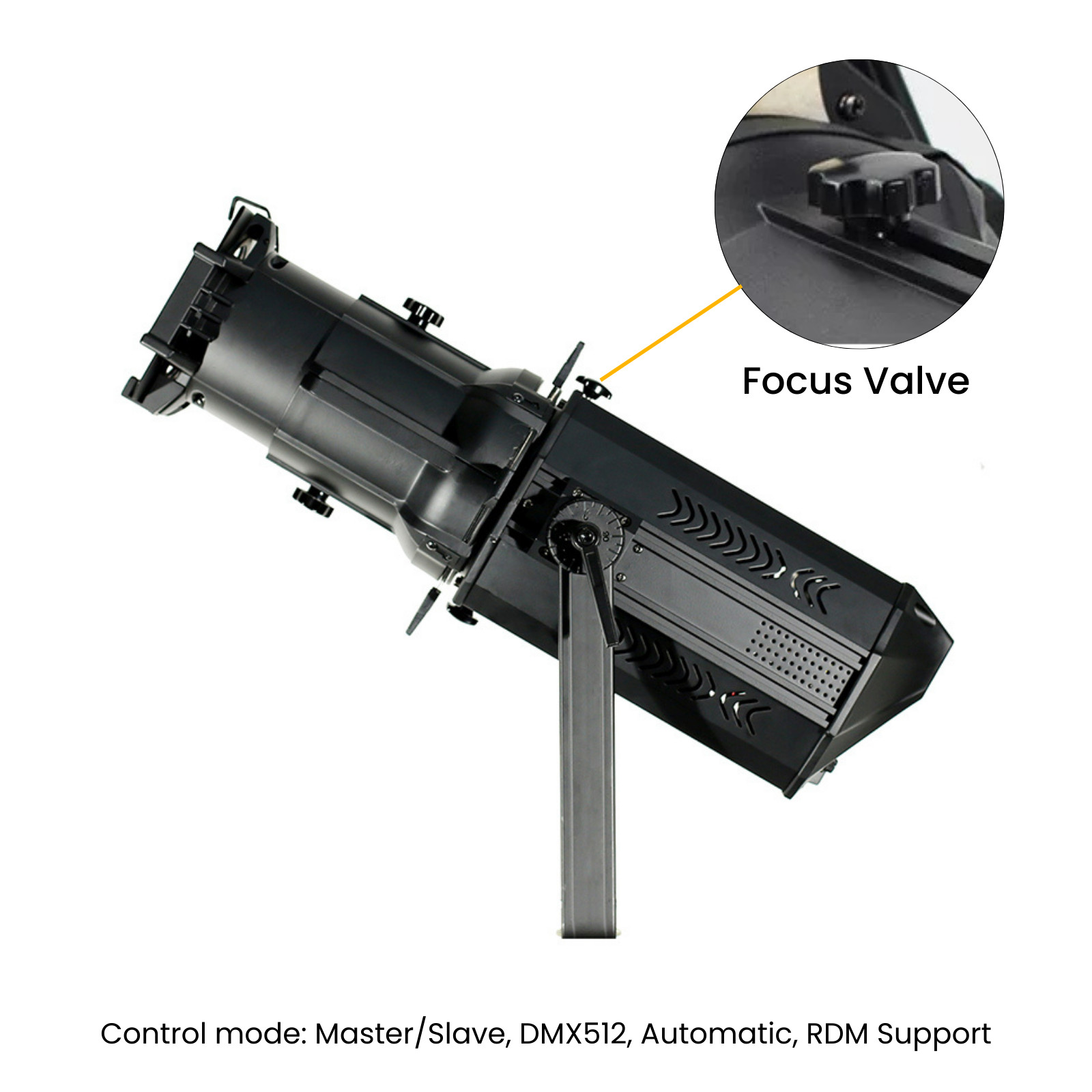 36° 2pcs 200W LEKO LED Profile Spot Light 3200k For Concert Theater Audio RDM