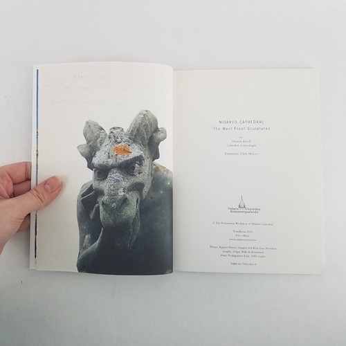 NIDAROS CATHEDRAL: The West Front Sculptures 2006 Softcover by OYSTEIN EKROLL - Picture 10 of 10