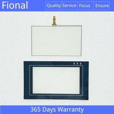 TouchScreen Panel Glass Digitizer For MC-24MR-4MTS-F500-ES-E-COM3 +Overlay Film