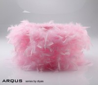 Ils10635 Diyas Arqus 41 Cm Pink Feather Non Electrical Ceiling Shade. Ils10635 Diyas Arqus 41 Cm Pink Feather Non Electrical Ceiling Shade.