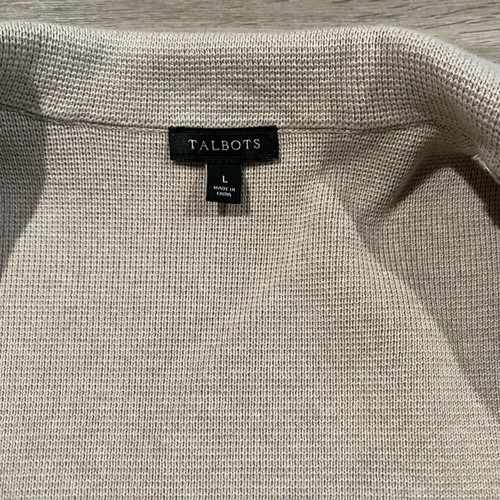 Talbots klassischer Strick Pullover Blazer groß Karriere Freizeit Arbeit - Bild 5 von 6