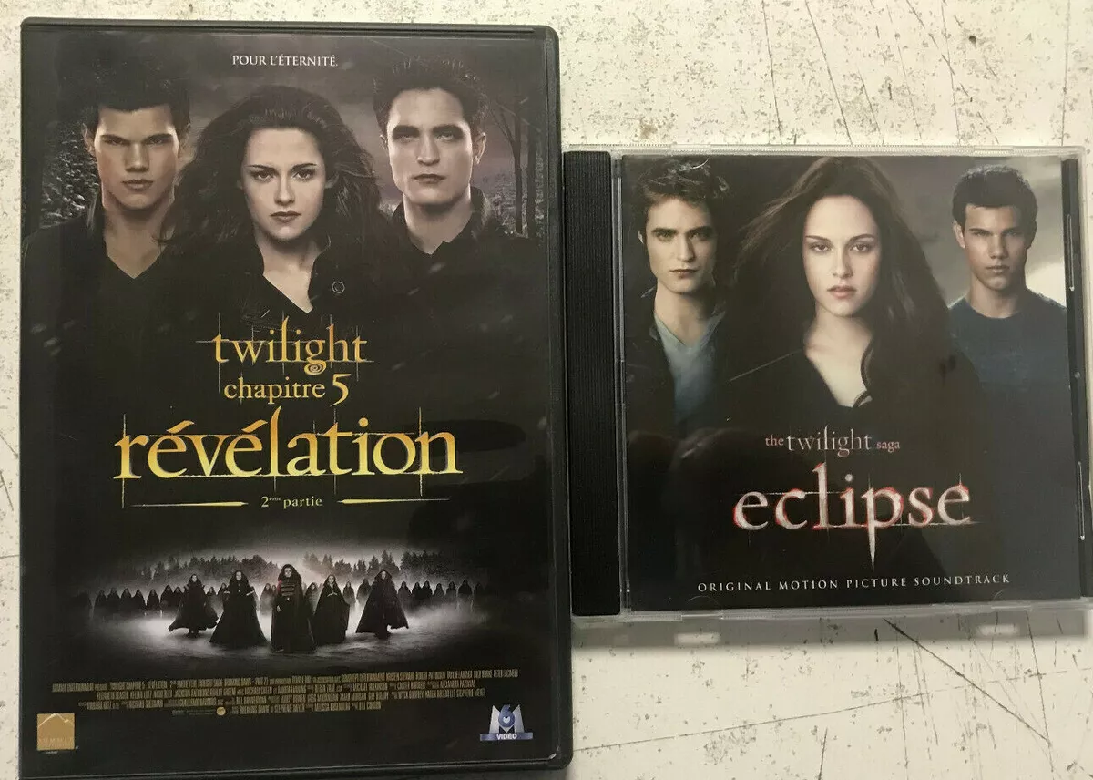 Twilight Chapitre 5 Révélation 1e Partie Twilight Chapitre 5 Révélation 2 eme Partie DVD + CD BO | eBay