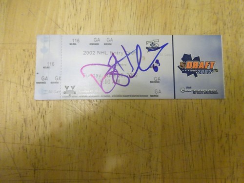 2002 NHL Draft Ticket Autographed by Dwight Helminen (Edmonton Oilers) - Picture 4 of 4