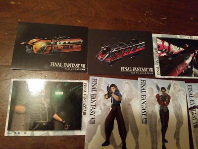 FF8 Card Lot Final Fantasy 8 FFVIII BANDAI Cardass Triple Triad