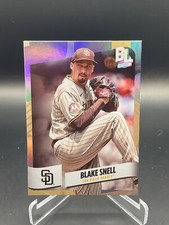 2024 Big League Base Uncommon Rainbow Foil # 219 Blake Snell READ!