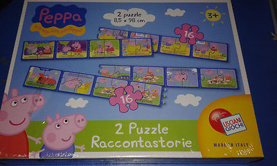 PEPPA PIG PUZZLE RACCONTASTORIE 8,5X98 cm 24 PEZZI LISCIANI