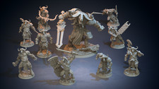 Minotaurs de Clay Cyanide | Pathfinder | D&D | DnD | Impresión bajo demanda