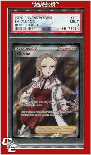 Oleana graded PSA 9 for sale on eBay