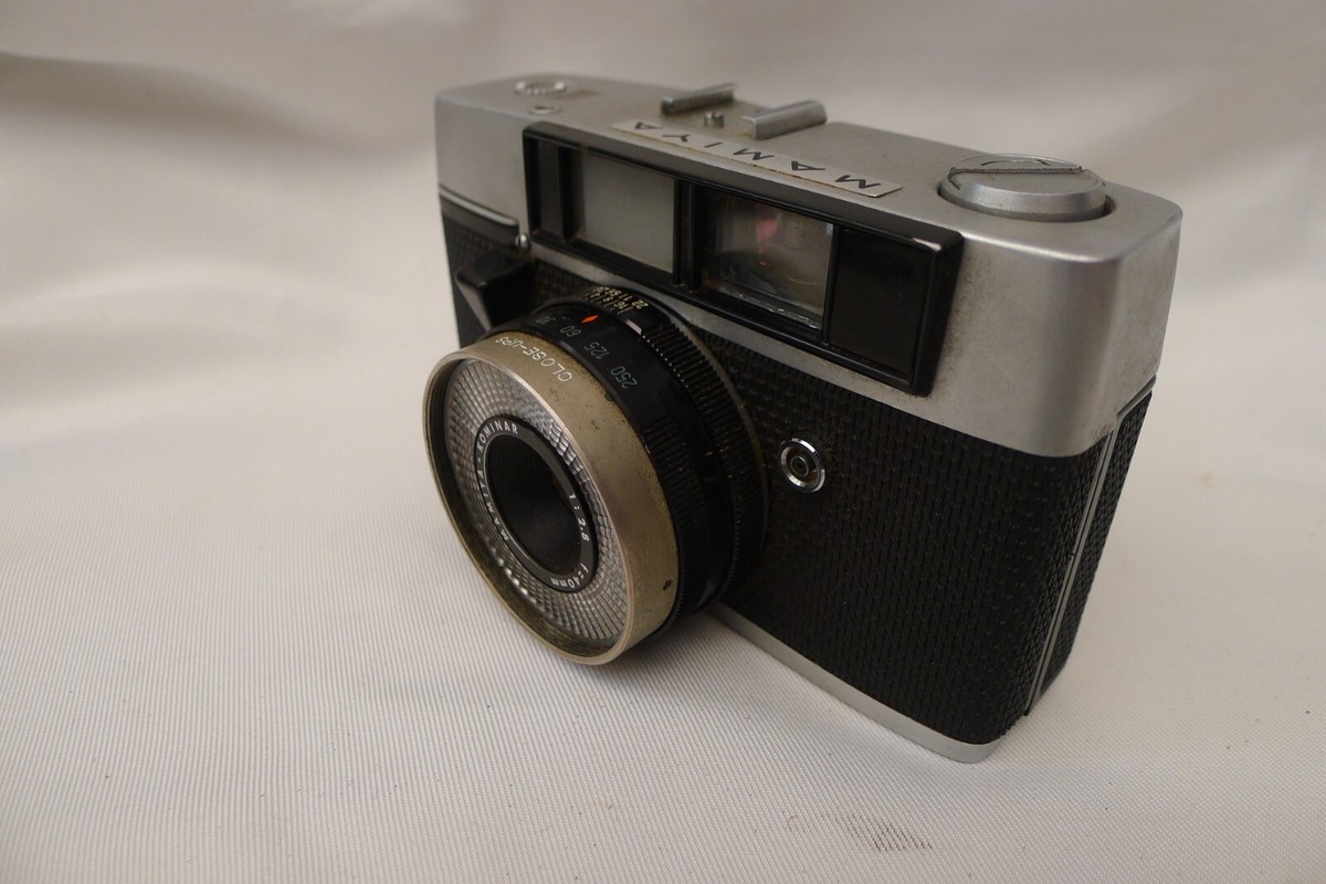 Vintage Photography Mamiya 35mm Film SLR Camera & 48mm 1:1.9 Sekor