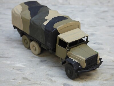 Roco Minitanks  1/87 Modern German Magirus Deutz Jupiter Truck Lot #7963B 