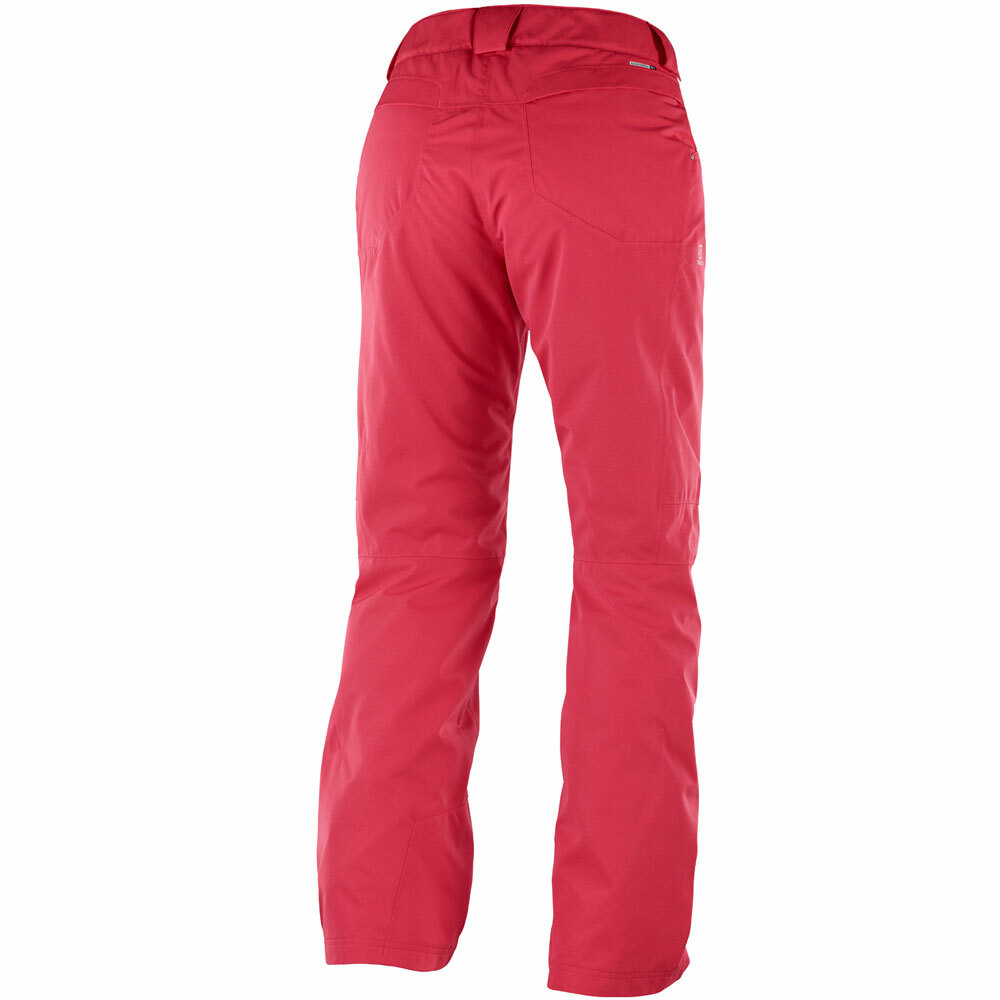Salomon Fantasy Pant pantaloni da sci da donna pantaloni da snowboard pantaloni invernali pantaloni da neve rossi