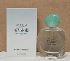 Acqua Di Gioia Giorgio Armani 50ml 1.7. Oz Eau De Parfum Spray Sealed Women