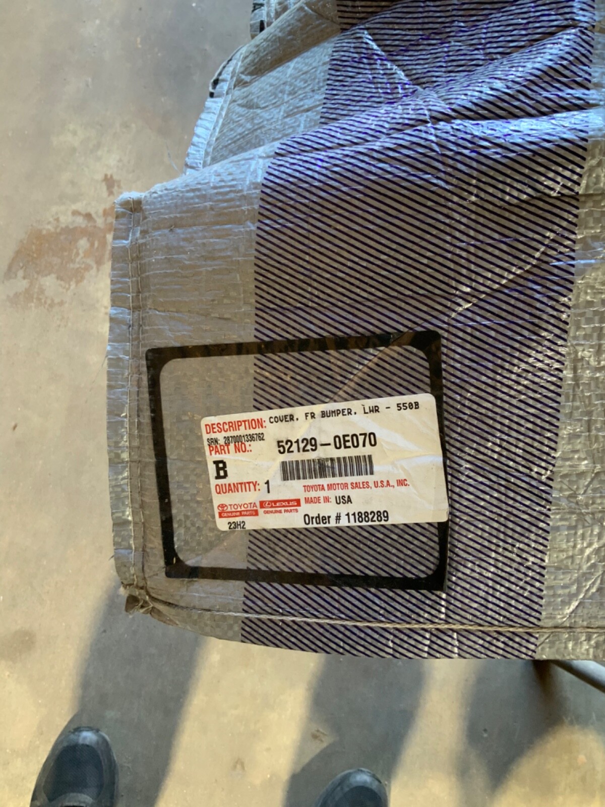 521290E070 FRONT BUMPER LOWER COVER TOYOTA HIGHLANDER 20202022 eBay