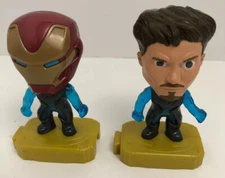 Marvel Avengers Endgame Team Suit #18 Hawkeye #14 Iron Man 2pc Lot  McDonalds