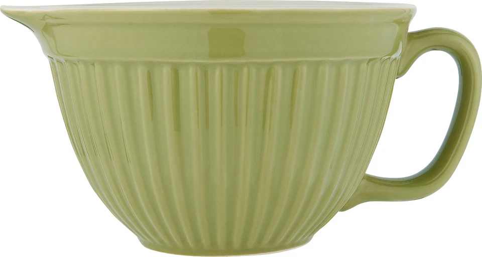 IB Laursen - Rührschüssel MYNTE Grün Keramik - Herbal Green - 1700ml Schüssel