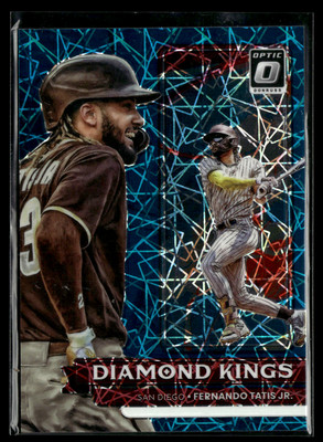 Fernando Tatis Jr 2022 Panini Donruss Optic Teal Velocity Diamond Kings #28 /35