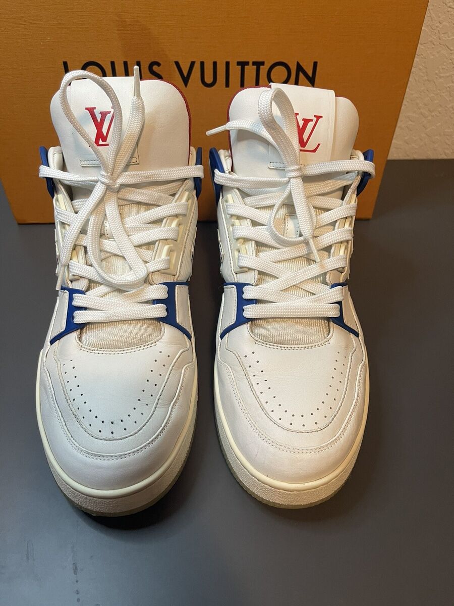 Louis Vuitton Trainer FD 0270 Virgil Abloh LV Sz 7 Fits 9.5-10 Us