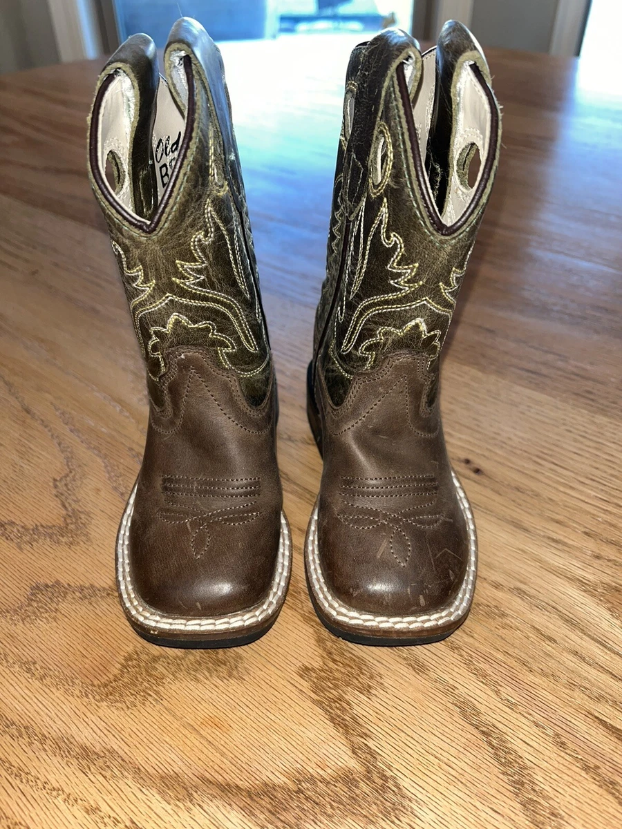 Old west toddler cowboy boots top