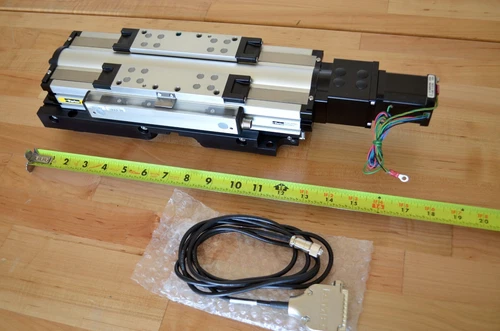 Parker 404XR Linear Actuator Precision Ballscrew Positioner + Lin Nema17 Stepper