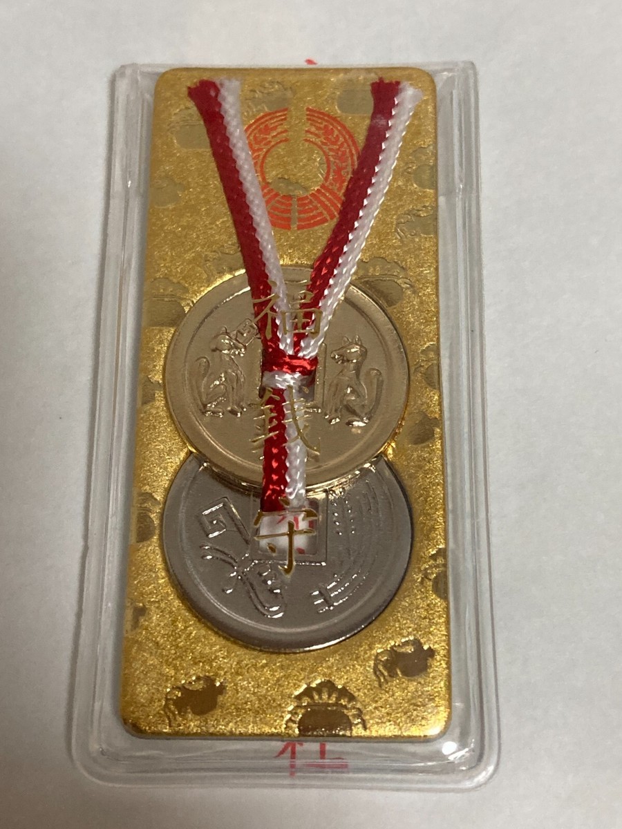 oinariページ Kyoto Fushimi Inari Shrine Japanese OMAMORI Seed Money Fox
