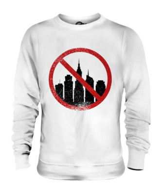 ACROPHOBIE (HÖHENANGST) UNISEX PULLOVER OBERTEIL GESCHENK PHOBIE ANGST