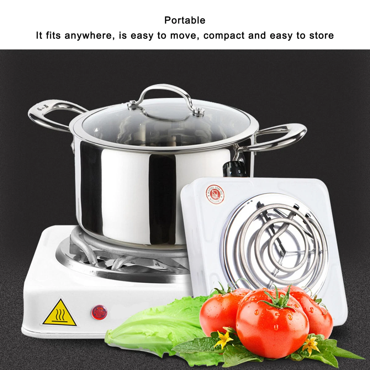1KW Electric Decoction Stove Coil Tube Heating Stove Small Electric Furnace  1 US | eBay