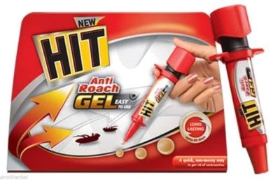 Hit Anti Roach Gel Kills Hidden Cockroaches Long Lasting Finish 20 gm