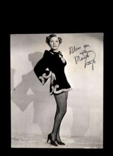 Martha Raye JSA Loa Signed 8x10 Photo Autograph
