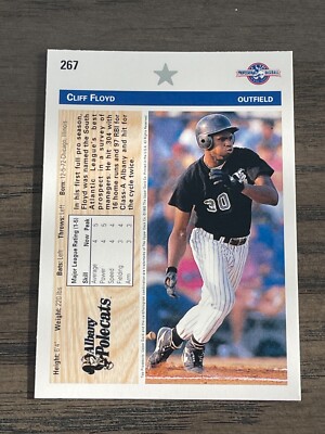 1992 Upper Deck Minors Cliff Floyd #267 | eBay