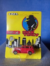 Vintage Ertl Dick Tracy Itchy's Diecast Car 2477-Mint on Mint Card Ex Shop Stock