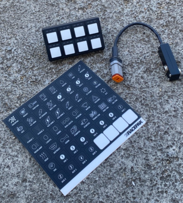 Racepak SMARTWIRE KEYPAD - Part # 500-KT-KPAD8
