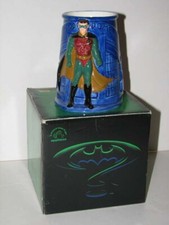 Applause Batman Forever ceramic figural ROBIN mug, 1995 DC Comics, Original Box