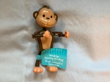 Wind Up Dancing Monkey Rare Pre-Owned