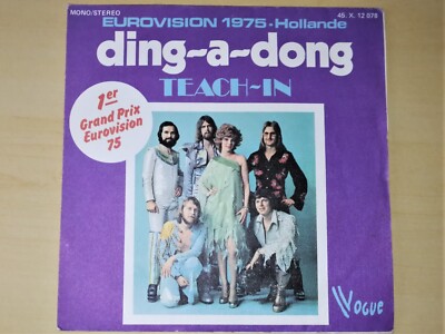 DING A DONG - TEACH IN ( 45 TURNS DISC) - V14 -
